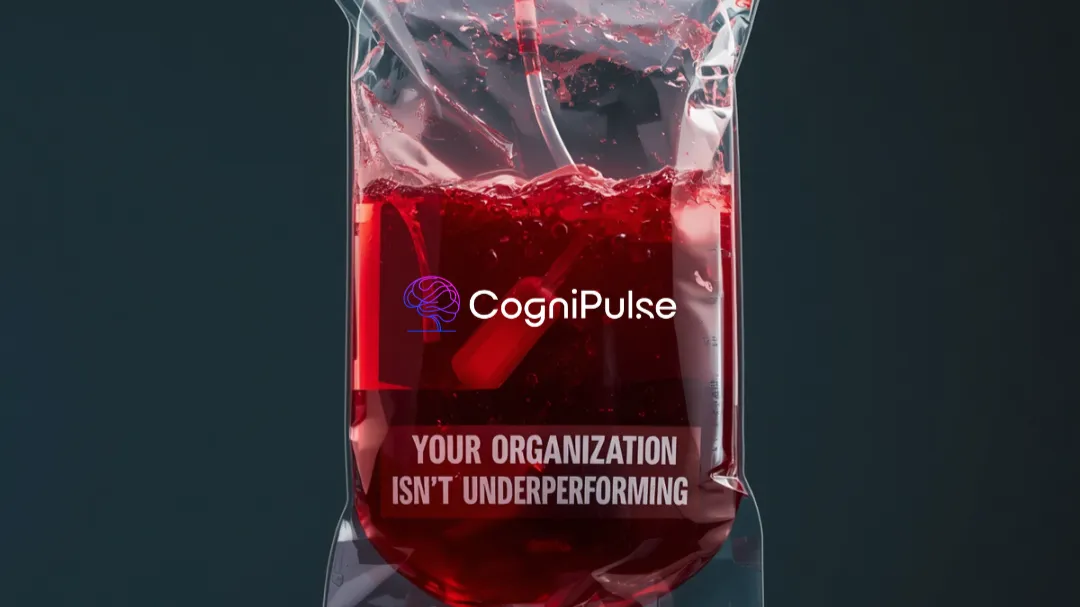 Your organization isn't underperforming; it's bleeding.